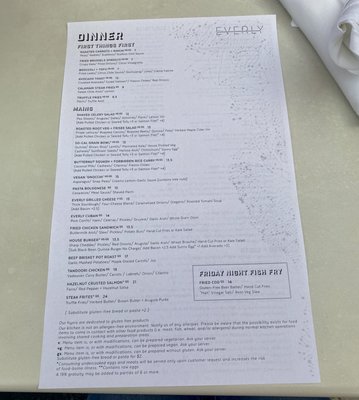 Menu photo 6 Everly Madison, WI