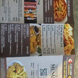 Chicken 4 U - Menu
