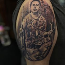 13 Mag Tattoo - Memorial piece for a loved one