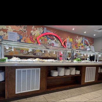 Go Shabu - Food bar area - Buffets Near Me - Houston, Texas