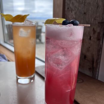 The Knot Bar - Hot Tropic (orange)and Smash or Pass (Pink) - Scandinavian Near Me - Astoria, Oregon