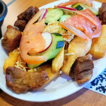 Plan B Pupusas y Mas - a plate of food - Salvadoran Near Me - Chino, California