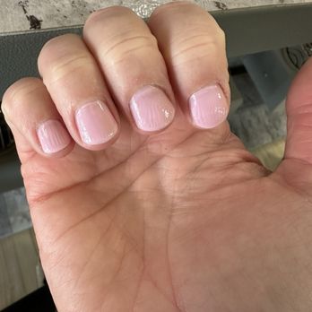 Thai Cottage Spa - Streaky polish - Nail Salons Near Me - Norton Shores, Michigan