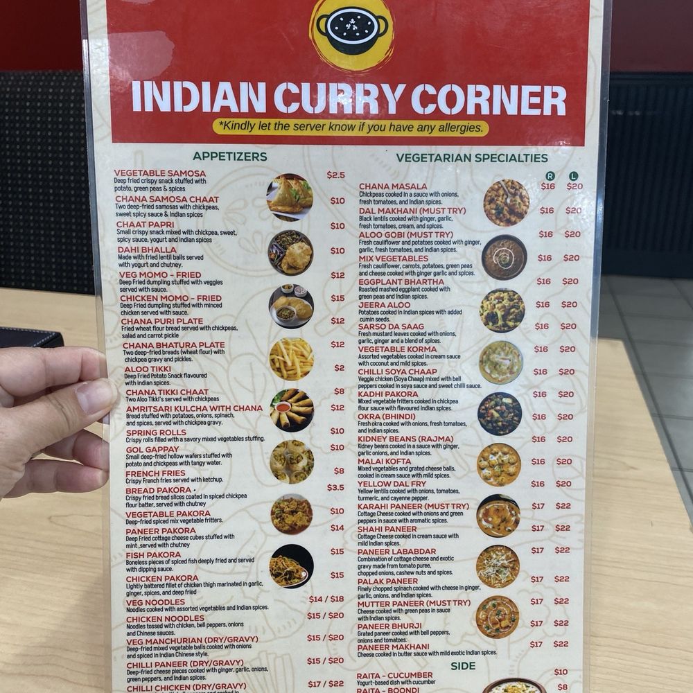 Indian Curry Corner - October 2024 - Indian Near Me - Vancouver, British Columbia