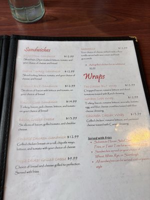 Menu photo 1 The Rustic Table Emigrant Gap, CA