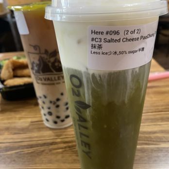 O2 Valley - Salted Cheese PaoChung Tea - Bubble Tea Near Me - Cupertino, California O2 Valley - Salted Cheese PaoChung Tea - Bubble Tea Near Me - Cupertino, California