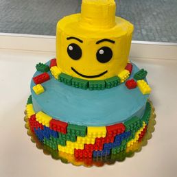 Building blocks cake