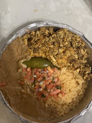 Photo of Taqueria El Paso - Boone, NC, US. Huevos con chorizo