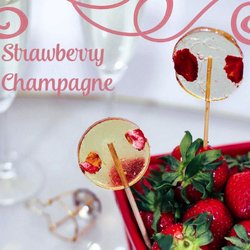 Melville Candy Company - Strawberry Champagne Cocktail Pop