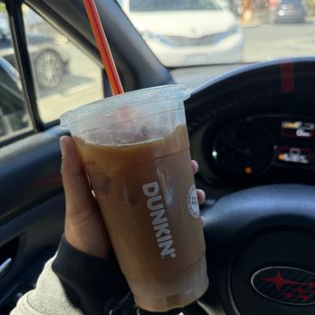 Dunkin' - medium Original Blend Iced Coffee with a pump of butter pecan swirl! - Donuts Near Me - Walnut Creek, California Dunkin' - medium Original Blend Iced Coffee with a pump of butter pecan swirl! - Donuts Near Me - Walnut Creek, California