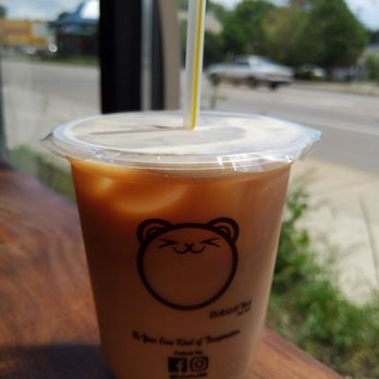 Boba & Tea - Bear logo is cute - Bubble Tea Near Me - Saint Paul, Minnesota