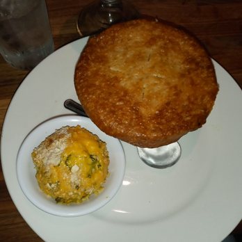 Cheddar's Scratch Kitchen - Chicken Pot Pie and the broccoli rice casserole - American Near Me - Clearwater, Florida