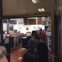 US Post Office - Nothing like a line at the post office free physical therapy to start the day off.