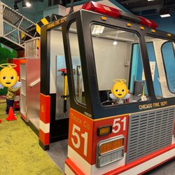 Chicago Children's Museum - Fire truck!