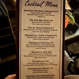 Menu Menu