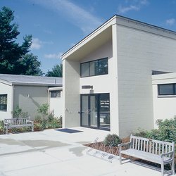 Williamstown Public Library - The front entrance to the Milne Public Library.