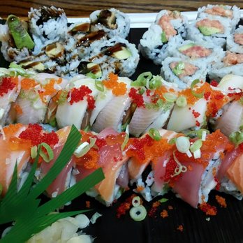 Sushi Time - A sampling of special rolls and regular rolls - Sushi Bars Near Me - Forest Hills, New York Sushi Time - A sampling of special rolls and regular rolls - Sushi Bars Near Me - Forest Hills, New York