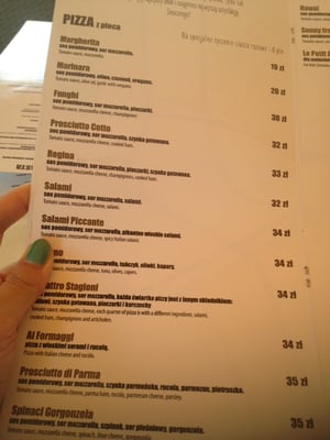Menu photo 2 Restauracja Milanovo Warsaw, MZ