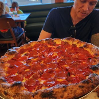 Mooney’s Pizza - Large Double Pepperoni - Pizza Near Me - Long Beach, California