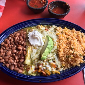 Fiesta Jalisco - Vegetarian Enchiladas - Mexican Near Me - Columbus, Ohio