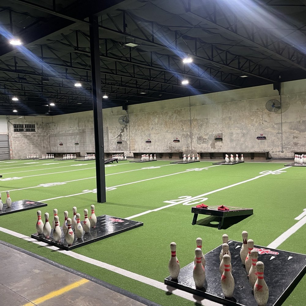 BowlGames - Cornhole and bowling pin toss game - Bowling Near Me - Dallas, Texas