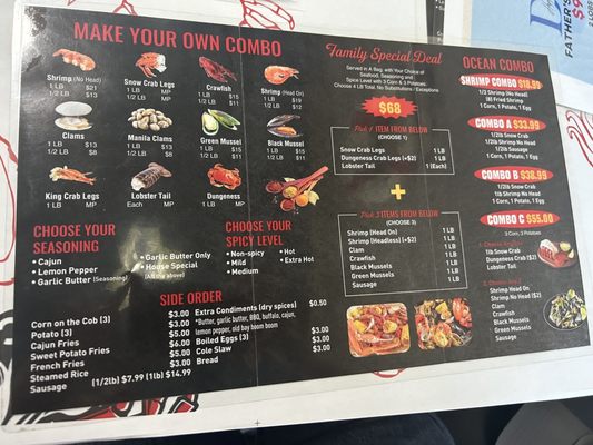 Menu photo 2 Ocean Crab Lodi, CA
