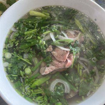 Noodles & Pho - Pho with Rare Beef and Brisket (#15) - Vietnamese Near Me - Hixson, Tennessee