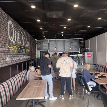 Que Vida Tacos - Inside the taco shop - Tacos Near Me - Costa Mesa, California