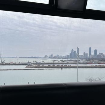 Navy Pier's Centennial Wheel - Skyline to the south. - Amusement Parks Near Me - Chicago, Illinois