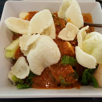 Banana Leaf - vegetable salad. spicy and sweet with tons of peanut dressing. - Indonesian Near Me - Temple City, California Banana Leaf - vegetable salad. spicy and sweet with tons of peanut dressing. - Indonesian Near Me - Temple City, California