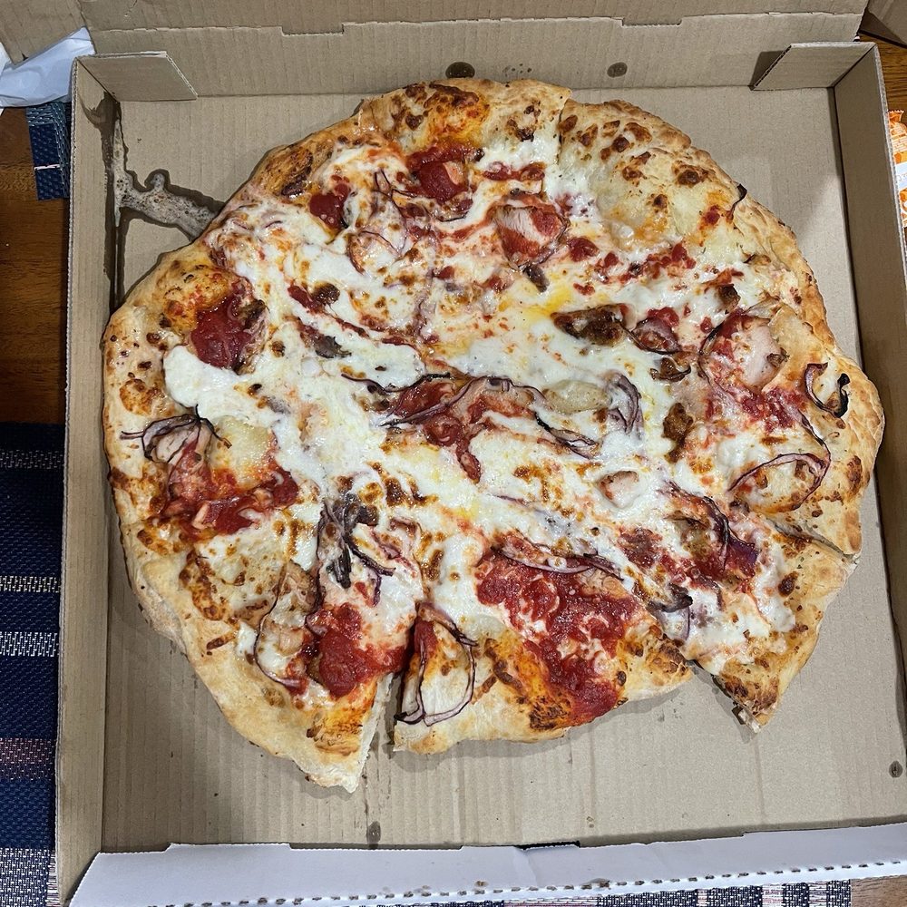 Horrible and wrong pizza Horrible and wrong pizza
