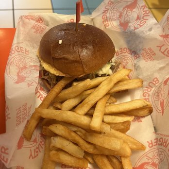 Krusty Burger - The Ribwich - Burgers Near Me - Universal City, California Krusty Burger - The Ribwich - Burgers Near Me - Universal City, California