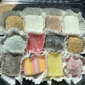 Hogetsu Bakery - One of two boxes of assorted mochi. Sharing is caring. - Bakeries Near Me - Chula Vista, California Hogetsu Bakery - One of two boxes of assorted mochi. Sharing is caring. - Bakeries Near Me - Chula Vista, California