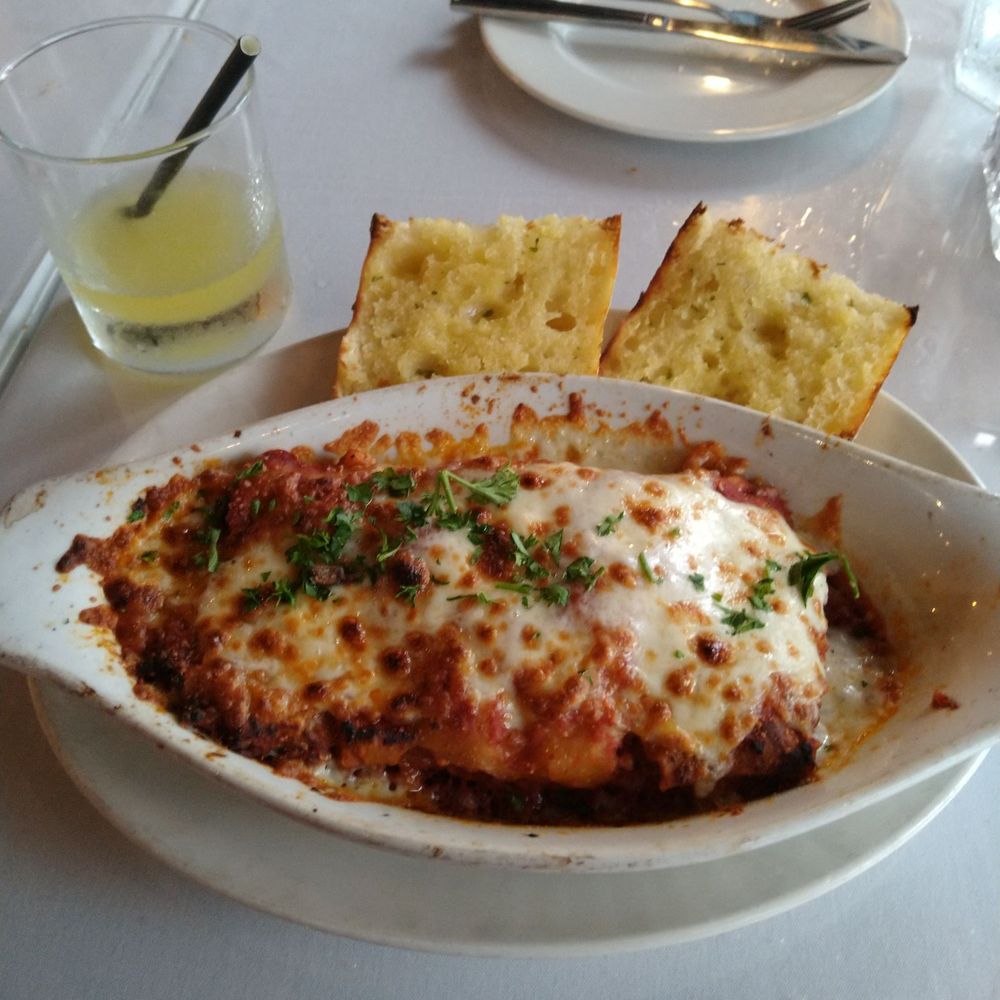 Lasagna with pineapple juice Lasagna with pineapple juice