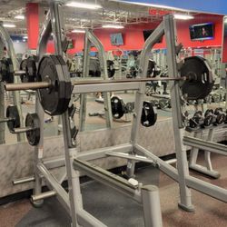 Freedom Fitness - Squat rack in the main gym area