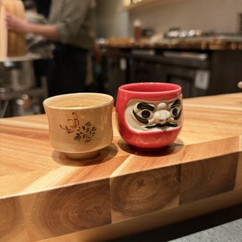 Naisho Omakase - You pick a cup for sake - Sushi Bars Near Me - Costa Mesa, California