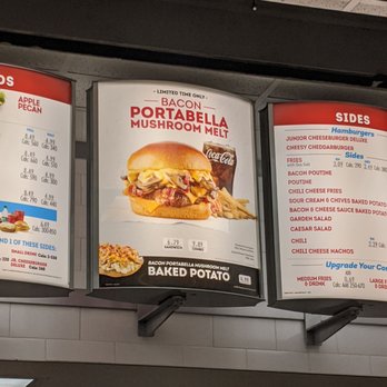 Wendy's - The bacon portabella mushroom melt is limited time only! - Fast Food Near Me - Pickering, Ontario