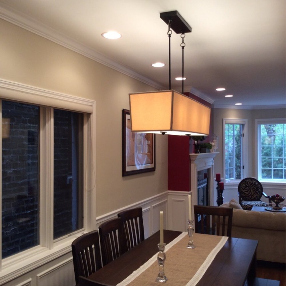 Urban Power - Installed light fixture and 6" can lights - Electricians Near Me - Chicago, Illinois Urban Power - Installed light fixture and 6" can lights - Electricians Near Me - Chicago, Illinois