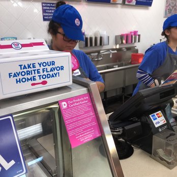Baskin-Robbins - Ashley - was a sweetheart very sweet, professional and fast, made me the best caramel cappuccino blast - Ice Cream & Frozen Yogurt Near Me - North Hills, California