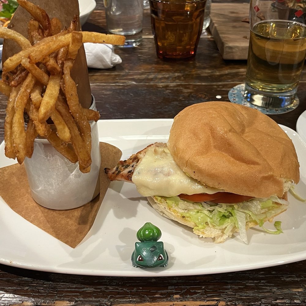 The Bauer Kitchen - Bulbasaur and the Cali Chicken Sandwich :) - American Near Me - Waterloo, Ontario The Bauer Kitchen - Bulbasaur and the Cali Chicken Sandwich :) - American Near Me - Waterloo, Ontario