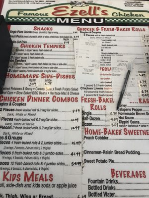 Menu photo 2 Ezell's Famous Chicken Renton, WA Menu photo 2 Ezell's Famous Chicken Renton, WA