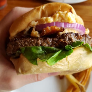 Burger Up - Franklin - The Ramsey. Pimento cheese + bacon + lettuce + onion= Yum! The cheese adds a creaminess to the burger. - Burgers Near Me - Franklin, Tennessee Burger Up - Franklin - The Ramsey. Pimento cheese + bacon + lettuce + onion= Yum! The cheese adds a creaminess to the burger. - Burgers Near Me - Franklin, Tennessee