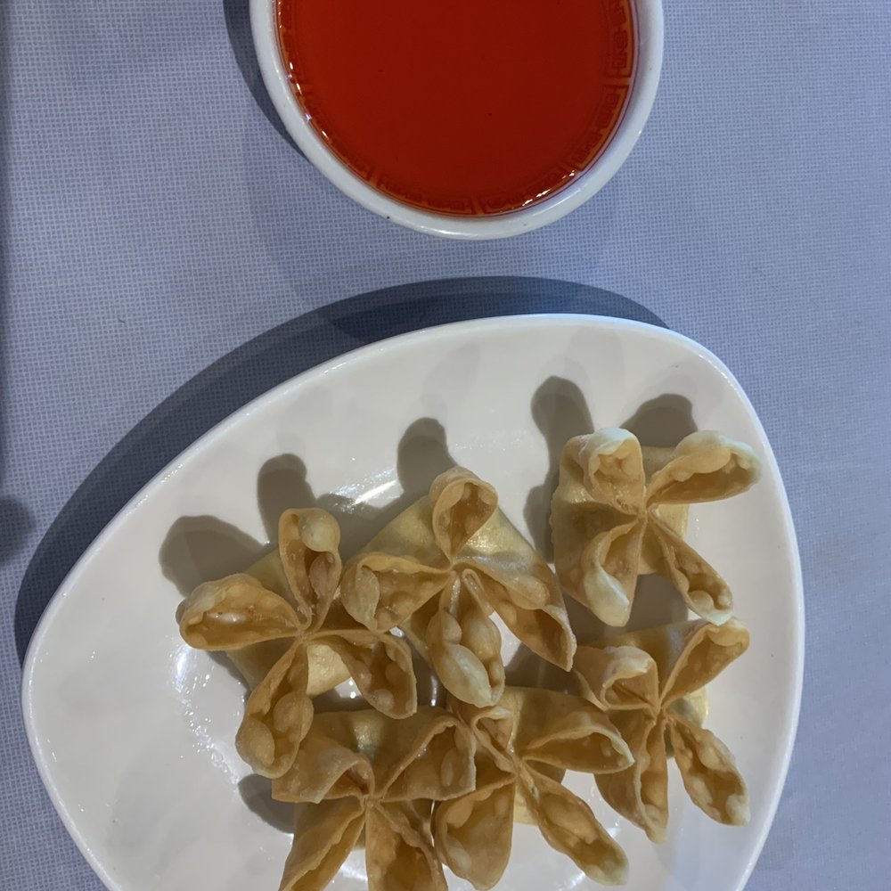 Hong Kong Restaurant - Crabmeat Cheese Wonton (6) - Chinese Near Me - Lansing, Michigan Hong Kong Restaurant - Crabmeat Cheese Wonton (6) - Chinese Near Me - Lansing, Michigan