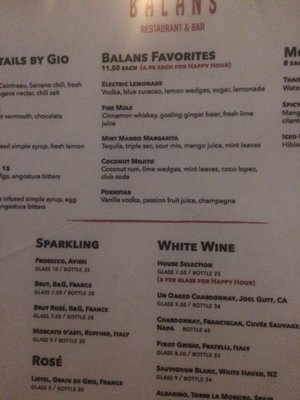 Menu photo 5 Balans Miami Beach, FL Menu photo 5 Balans Miami Beach, FL
