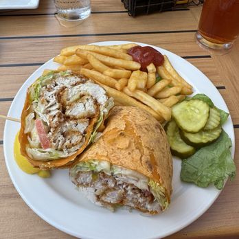 Buzzard's Roost Grill & Pub - Mahi wrap - Seafood Near Me - Key Largo, Florida Buzzard's Roost Grill & Pub - Mahi wrap - Seafood Near Me - Key Largo, Florida