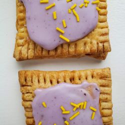 Blueberry lemon breakfast pastries.