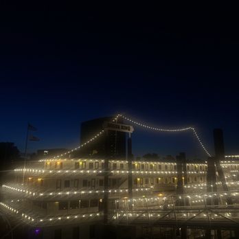 Delta King - Boat at night - Hotels Near Me - Sacramento, California