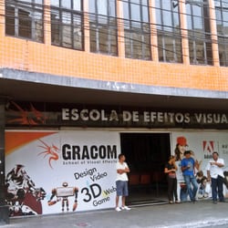 Gracom - Frente da escola.