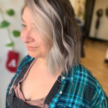 Nouveau 22 Salon - Hairline pop of highlights done by Kathryn - Hair Salons Near Me - Lake Forest, California Nouveau 22 Salon - Hairline pop of highlights done by Kathryn - Hair Salons Near Me - Lake Forest, California