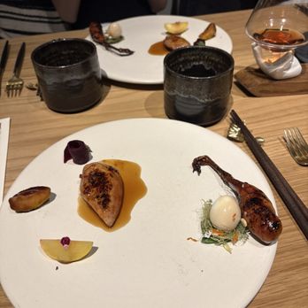 Nisei - Wolfe Ranch Quail. Tsukune. Cocoa Miso. Emerald Beauty Yakuzen - Japanese Near Me - San Francisco, California
